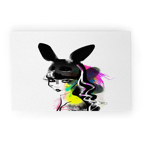 Deniz Ercelebi Bunny gone Welcome Mat