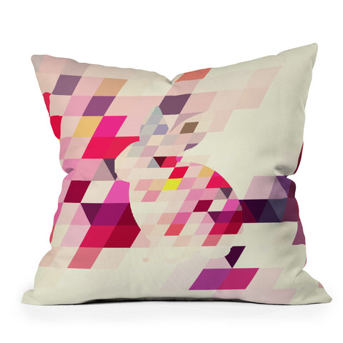 Deniz Ercelebi Bunny Throw Pillow