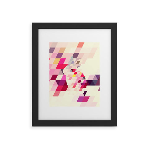 Deniz Ercelebi Bunny Framed Art Print