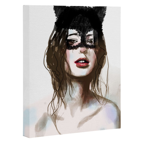 Deniz Ercelebi Cat Art Canvas