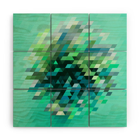 Deniz Ercelebi Cluster 2 Wood Wall Mural