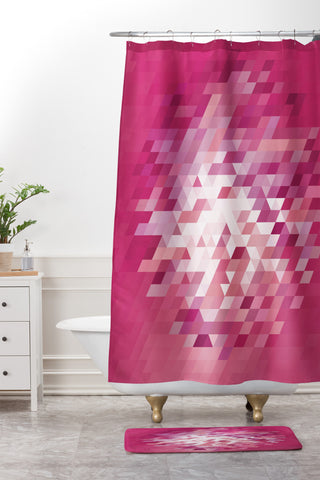 Deniz Ercelebi Cluster 3 Shower Curtain And Mat