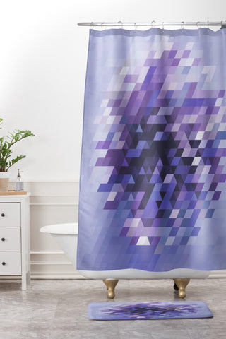 Deniz Ercelebi Cluster 4 Shower Curtain And Mat