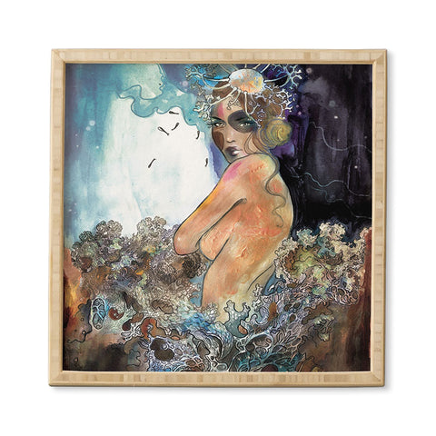 Deniz Ercelebi Coral 4 Framed Wall Art