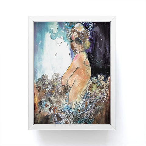 Deniz Ercelebi Coral 4 Framed Mini Art Print