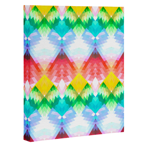 Deniz Ercelebi Crystal Rainbow Art Canvas