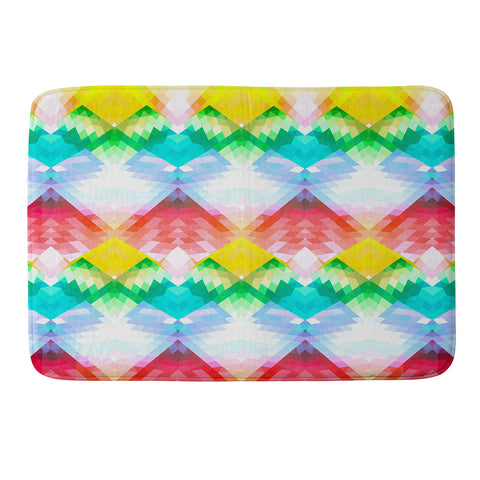 Deniz Ercelebi Crystal Rainbow Memory Foam Bath Mat