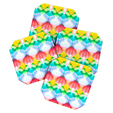 Deniz Ercelebi Crystal Rainbow Coaster Set