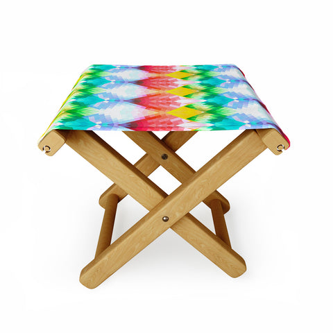 Deniz Ercelebi Crystal Rainbow Folding Stool
