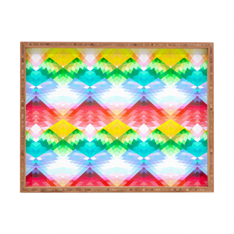 Deniz Ercelebi Crystal Rainbow Rectangular Tray