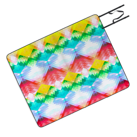 Deniz Ercelebi Crystal Rainbow Picnic Blanket