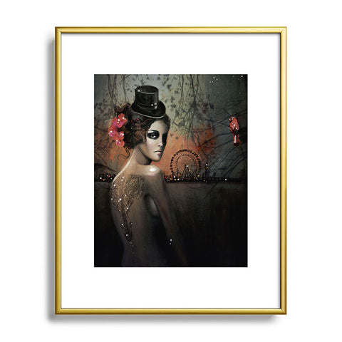 Deniz Ercelebi Dawn In Autumn Metal Framed Art Print