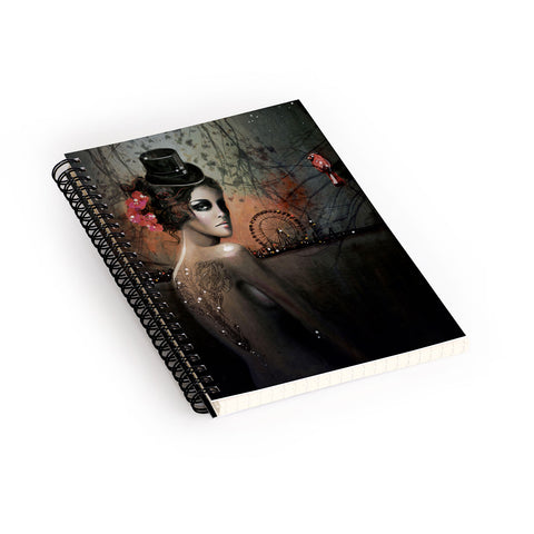 Deniz Ercelebi Dawn In Autumn Spiral Notebook