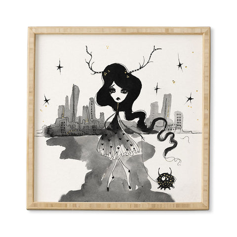 Deniz Ercelebi Daytime Stars Framed Wall Art