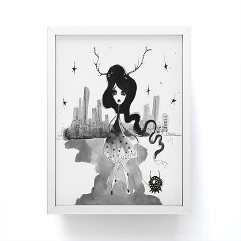 Deniz Ercelebi Daytime Stars Framed Mini Art Print
