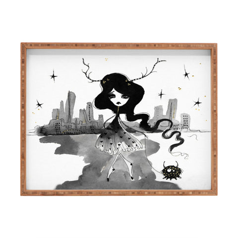 Deniz Ercelebi Daytime Stars Rectangular Tray