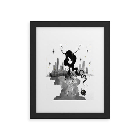 Deniz Ercelebi Daytime Stars Framed Art Print