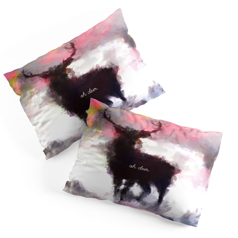 Deniz Ercelebi Deer mist Pillow Shams