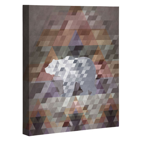 Deniz Ercelebi Digi Bear Art Canvas