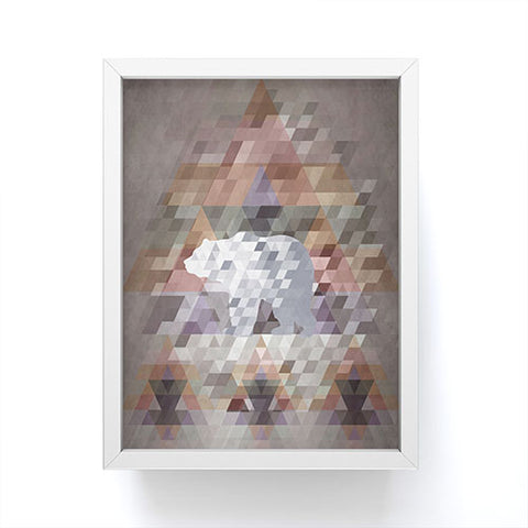 Deniz Ercelebi Digi Bear Framed Mini Art Print