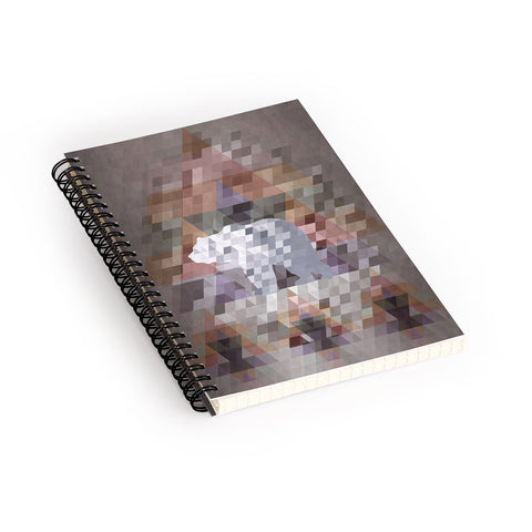 Deniz Ercelebi Digi Bear Spiral Notebook