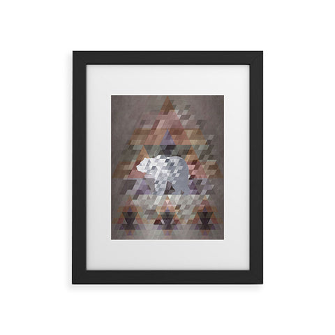 Deniz Ercelebi Digi Bear Framed Art Print