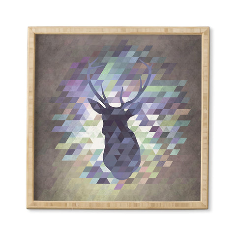 Deniz Ercelebi Digi Deer Framed Wall Art