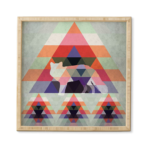 Deniz Ercelebi Digi Fox Framed Wall Art