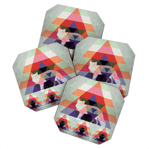 Deniz Ercelebi Digi Fox Coaster Set