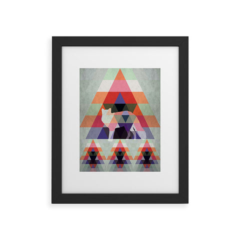 Deniz Ercelebi Digi Fox Framed Art Print