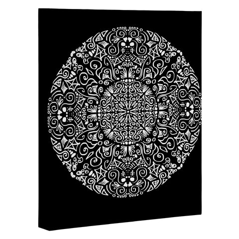 Deniz Ercelebi Doodle circle 1 Art Canvas