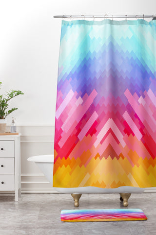 Deniz Ercelebi Dus 25 Shower Curtain And Mat