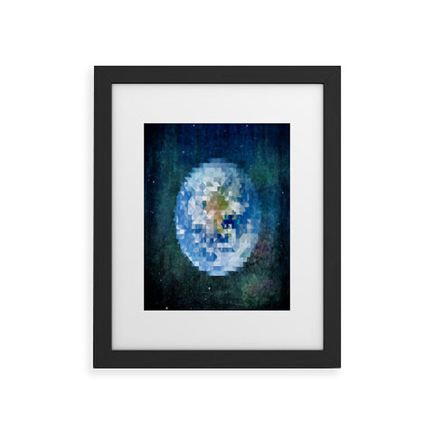 Deniz Ercelebi Earth 3 Framed Art Print