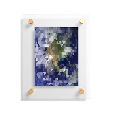 Deniz Ercelebi Earth 4 Floating Acrylic Print