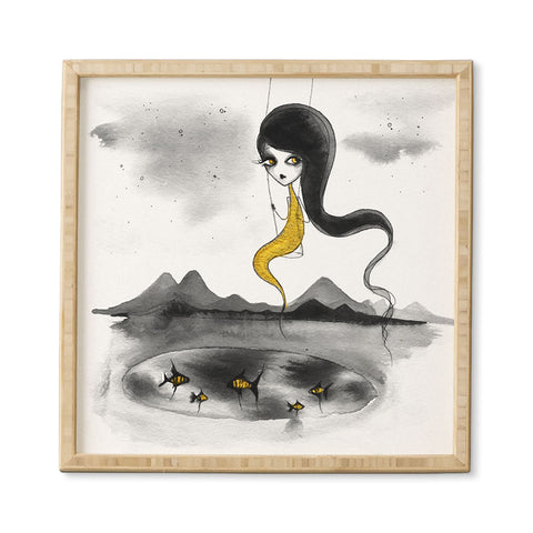 Deniz Ercelebi Fishie Framed Wall Art