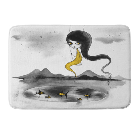 Deniz Ercelebi Fishie Memory Foam Bath Mat