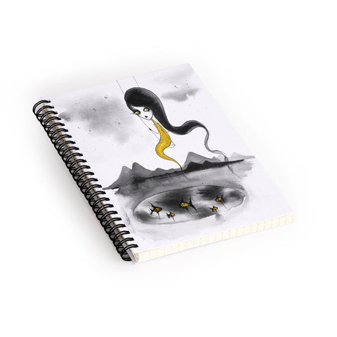 Deniz Ercelebi Fishie Spiral Notebook