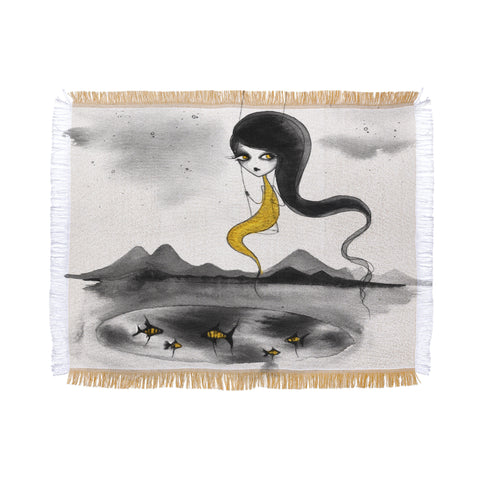 Deniz Ercelebi Fishie Throw Blanket