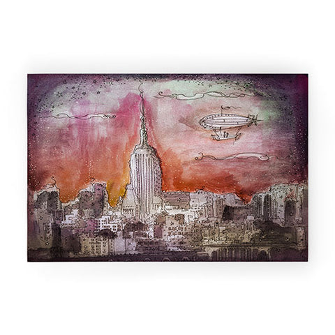 Deniz Ercelebi Float Over The City Welcome Mat