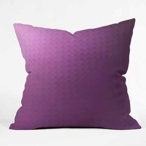 Deniz Ercelebi Fuschia Outdoor Throw Pillow