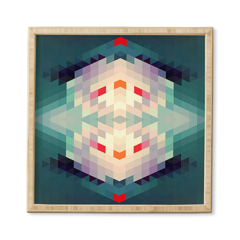 Deniz Ercelebi Geoaqua Framed Wall Art