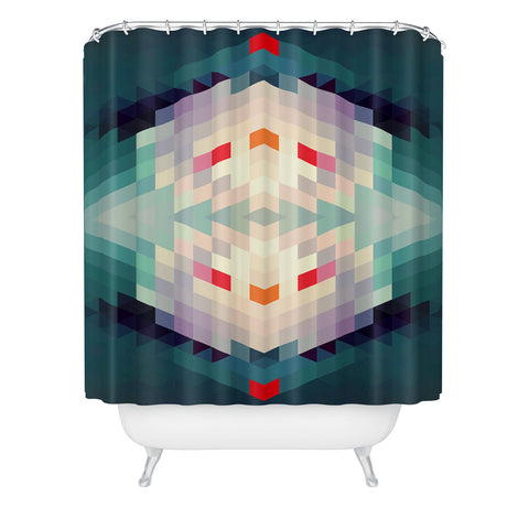 Deniz Ercelebi Geoaqua Shower Curtain