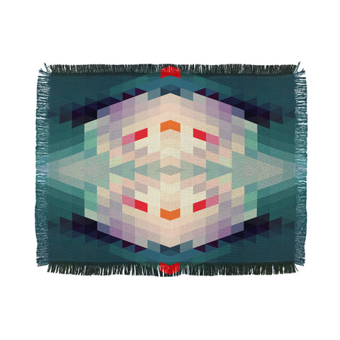 Deniz Ercelebi Geoaqua Throw Blanket
