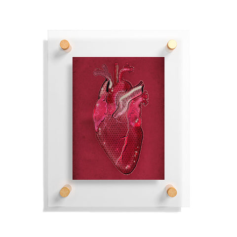 Deniz Ercelebi Heart Floating Acrylic Print