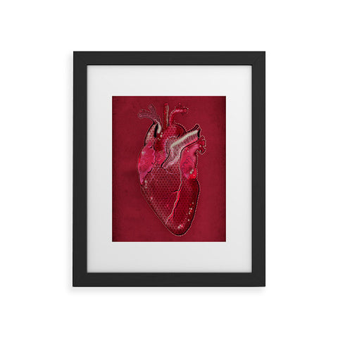 Deniz Ercelebi Heart Framed Art Print