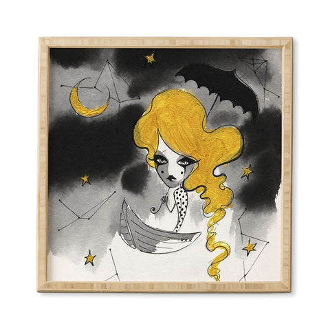 Deniz Ercelebi Late Summer Stars Framed Wall Art