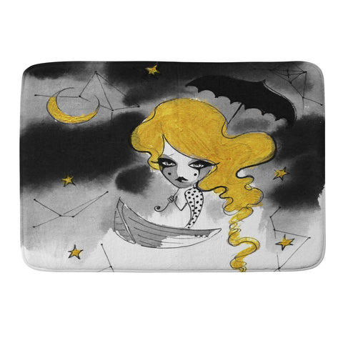 Deniz Ercelebi Late Summer Stars Memory Foam Bath Mat