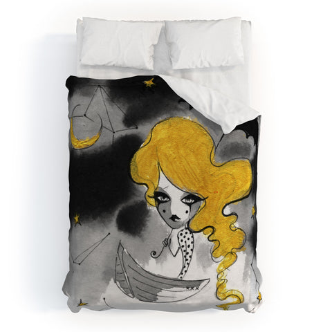 Deniz Ercelebi Late Summer Stars Duvet Cover