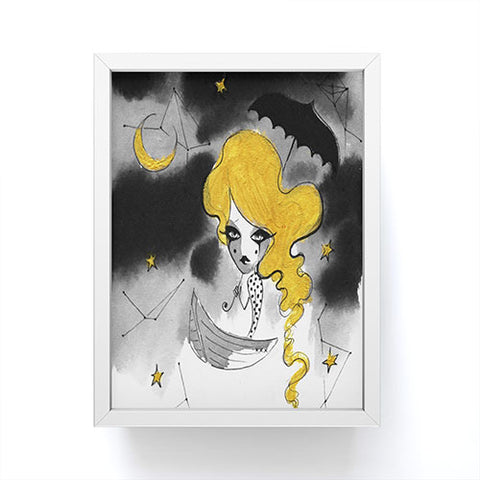 Deniz Ercelebi Late Summer Stars Framed Mini Art Print