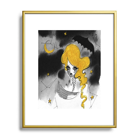 Deniz Ercelebi Late Summer Stars Metal Framed Art Print